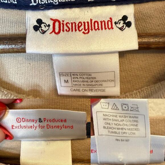 Disneyland Mickey Crewneck Sweatshirt - Picture 5 of 5